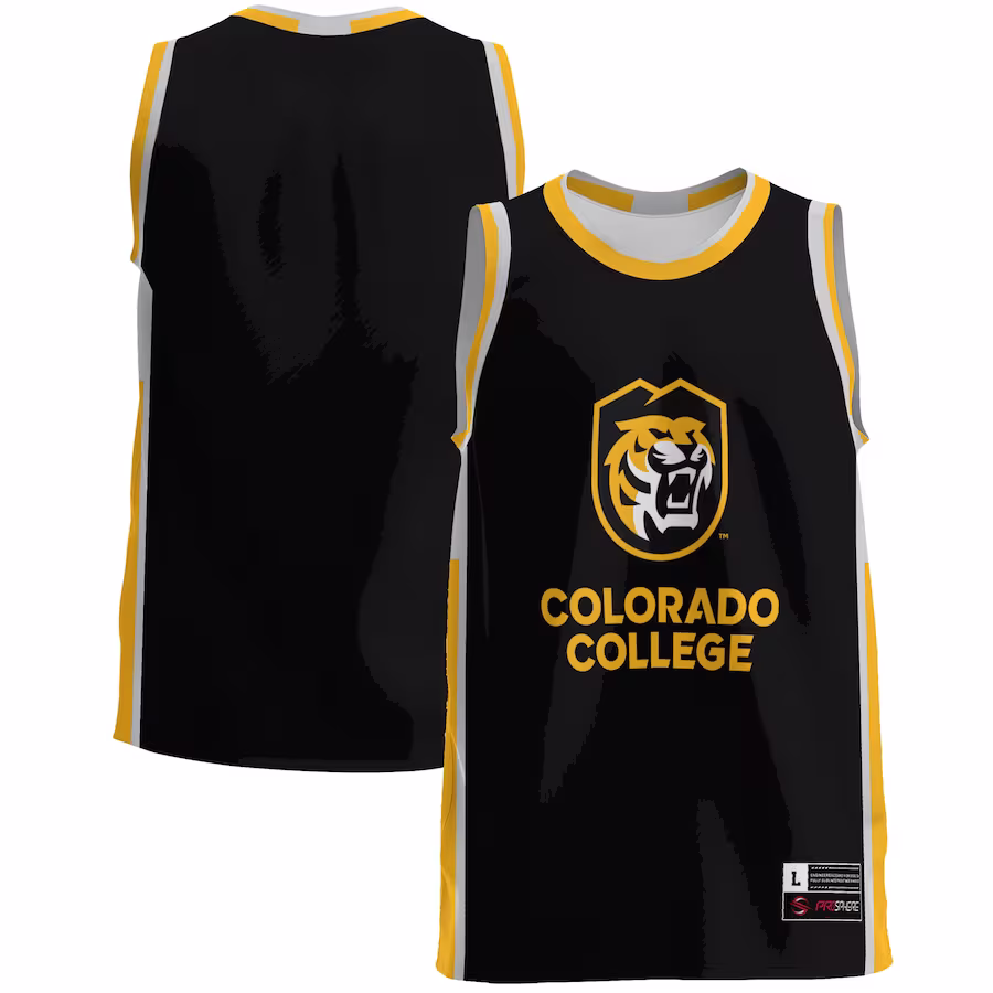 Colorado College Tigers GameDay Greats  Lightweight Basketball Jersey - Gold - ujerseystore