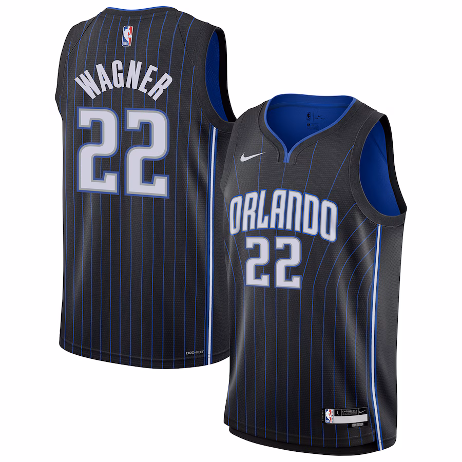 Youth Orlando Magic Franz Wagner Nike Black Swingman Jersey - Icon Edition - ujerseystore