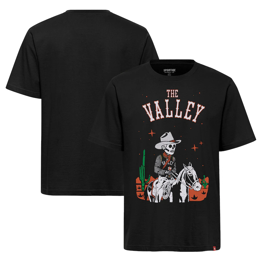 Unisex Phoenix Suns Sportiqe Black The Valley Artist Series Duke Premium Tri-Blend T-Shirt - ujerseystore