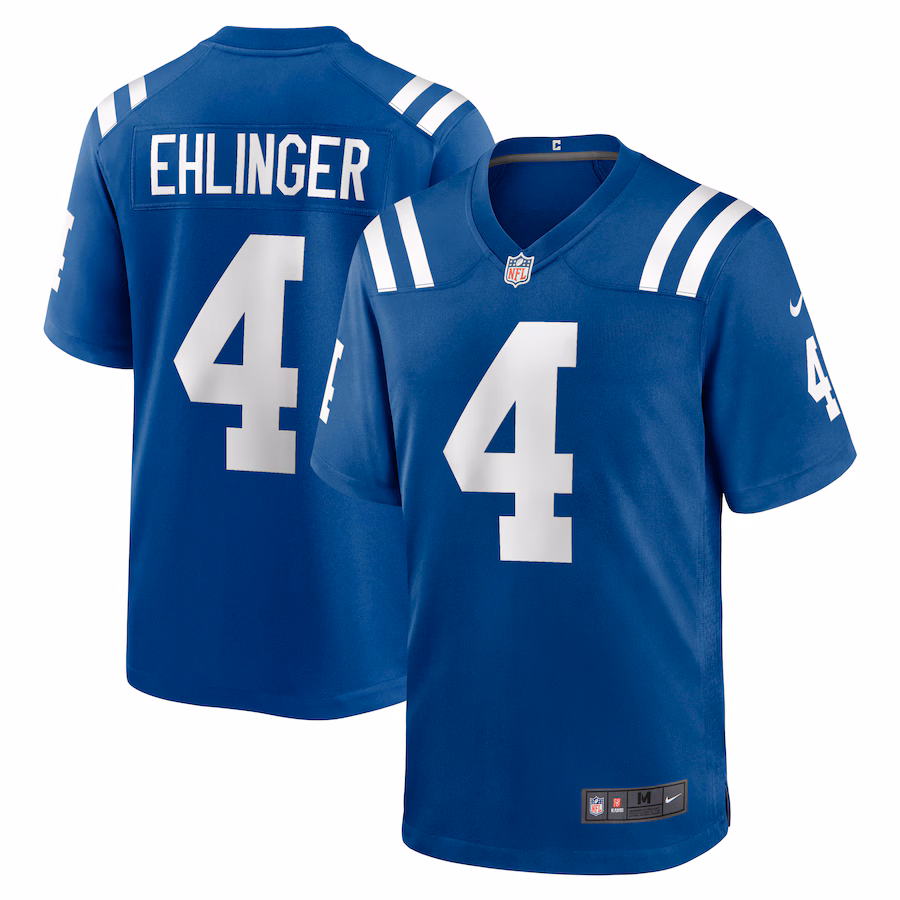 Men's Indianapolis Colts Sam Ehlinger Nike Royal Game Jersey - ujerseystore