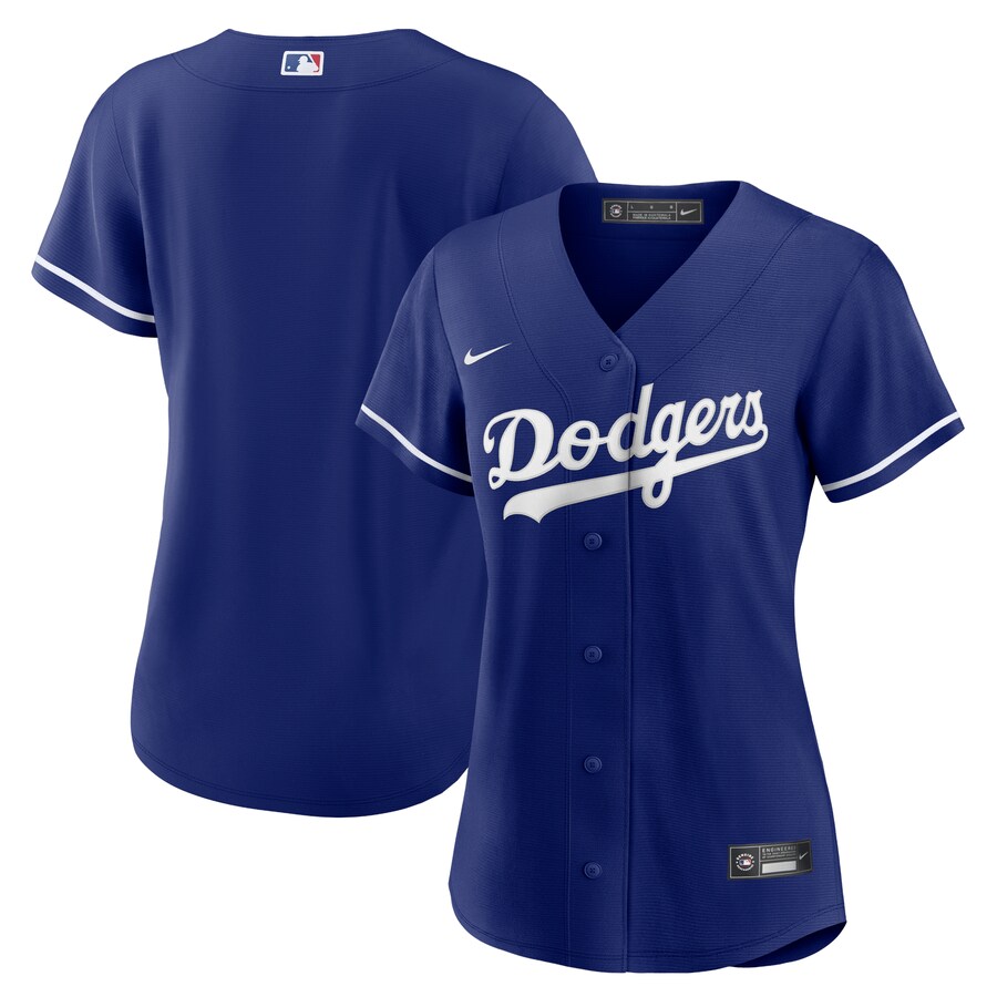 Women's Los Angeles Dodgers Nike Royal Alternate Replica Team Jersey - ujerseystore