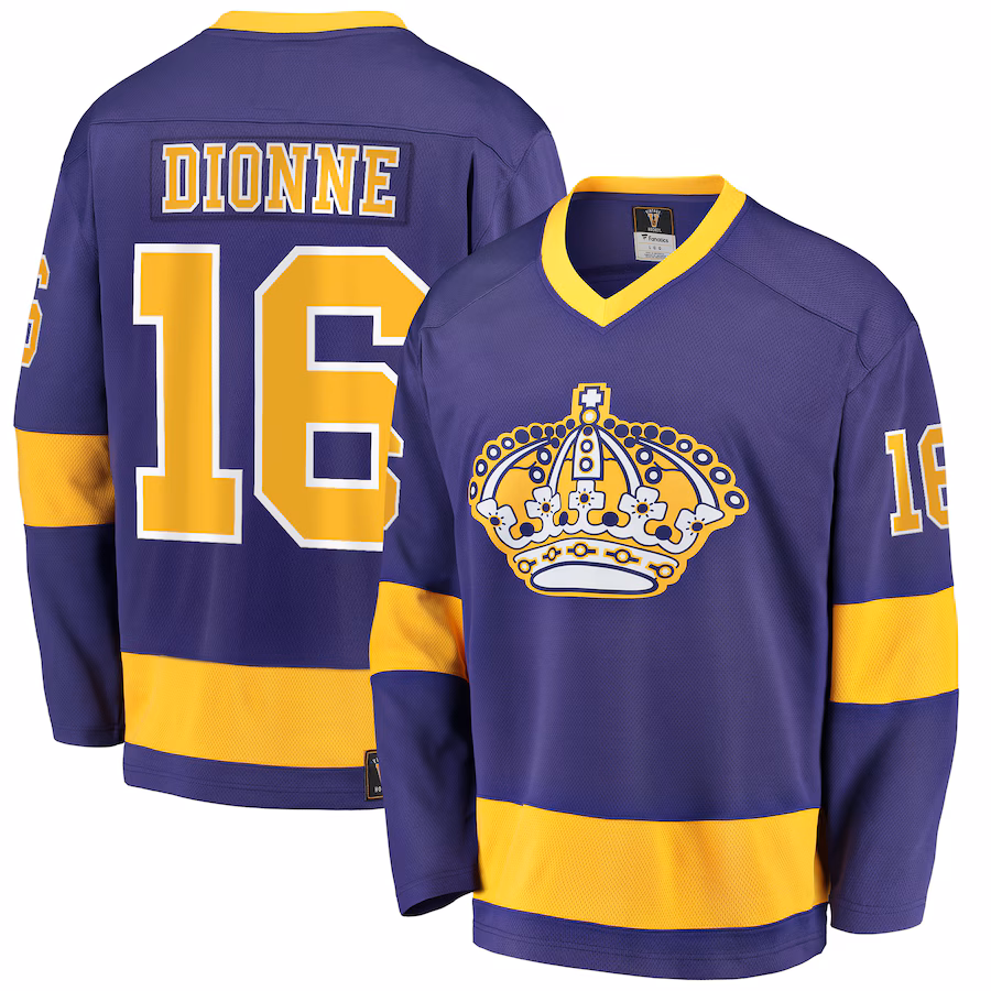 Men's Los Angeles Kings Marcel Dionne Fanatics Purple Premier Breakaway Retired Player Jersey - ujerseystore