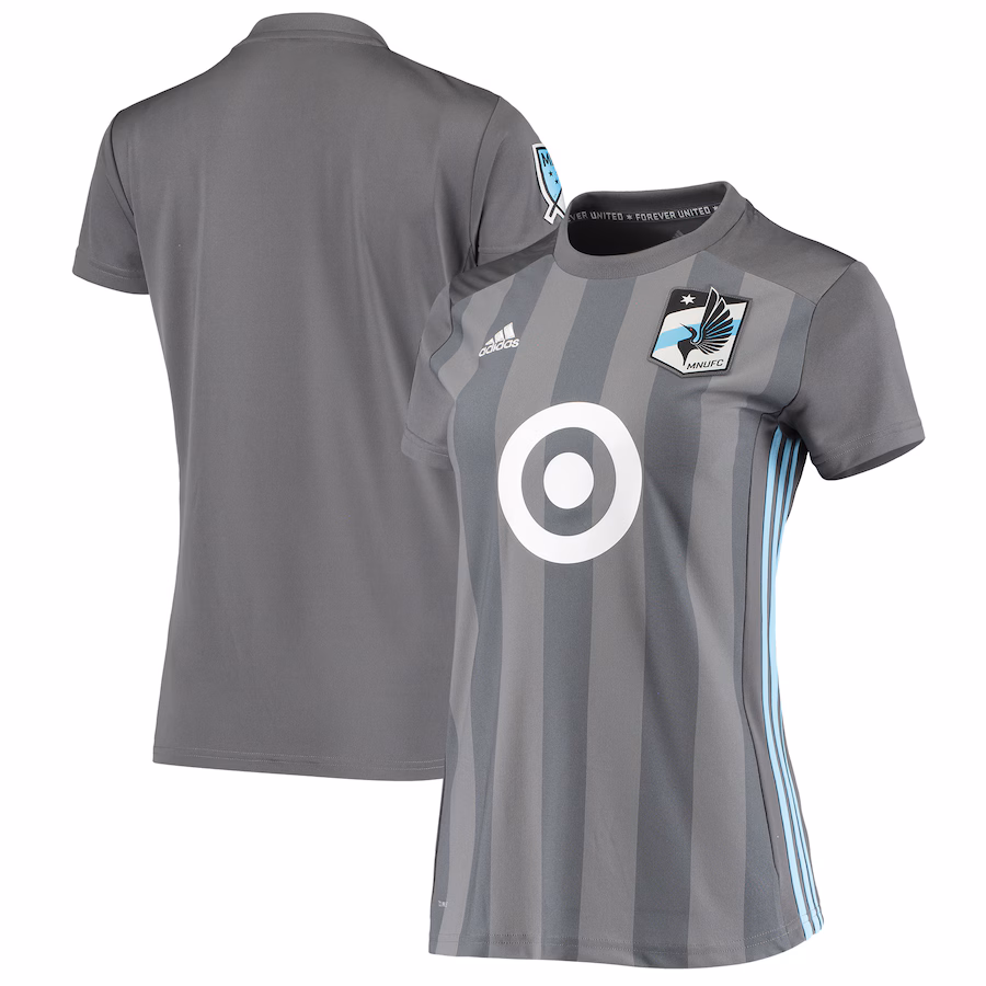Women's Minnesota United FC adidas Gray 2018/19 Replica Primary Jersey - ujerseystore