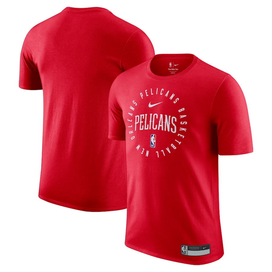 Men's New Orleans Pelicans Nike Red 2024/25 Legend On-Court Practice Performance T-Shirt - ujerseystore