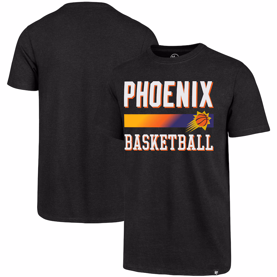 Men's Phoenix Suns '47 Black Club T-Shirt - ujerseystore