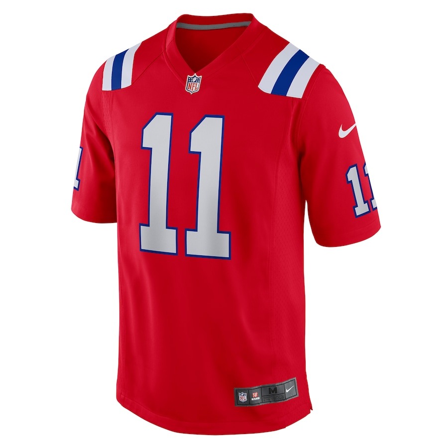 Men's New England Patriots Drew Bledsoe Nike Red Retired Player Alternate Game Jersey - ujerseystore