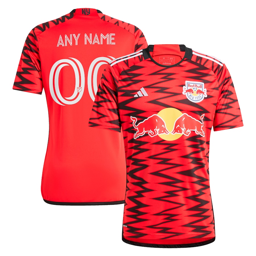 Men's New York Red Bulls  adidas Red 2024 Legacy Replica Custom Jersey - ujerseystore