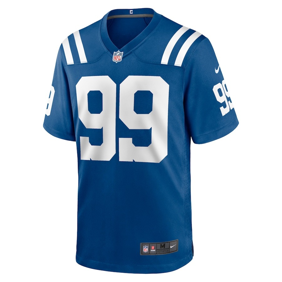 Men's Indianapolis Colts DeForest Buckner Nike Royal Game Jersey - ujerseystore