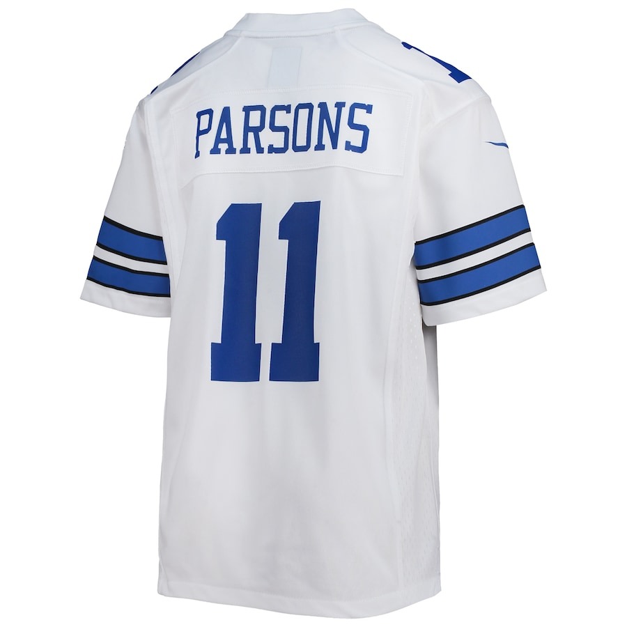 Youth Dallas Cowboys Micah Parsons Nike White Game Jersey - ujerseystore