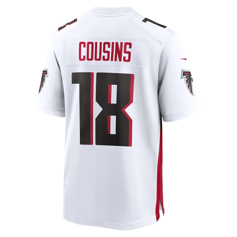 Men's Atlanta Falcons Kirk Cousins Nike White Game Player Jersey - ujerseystore