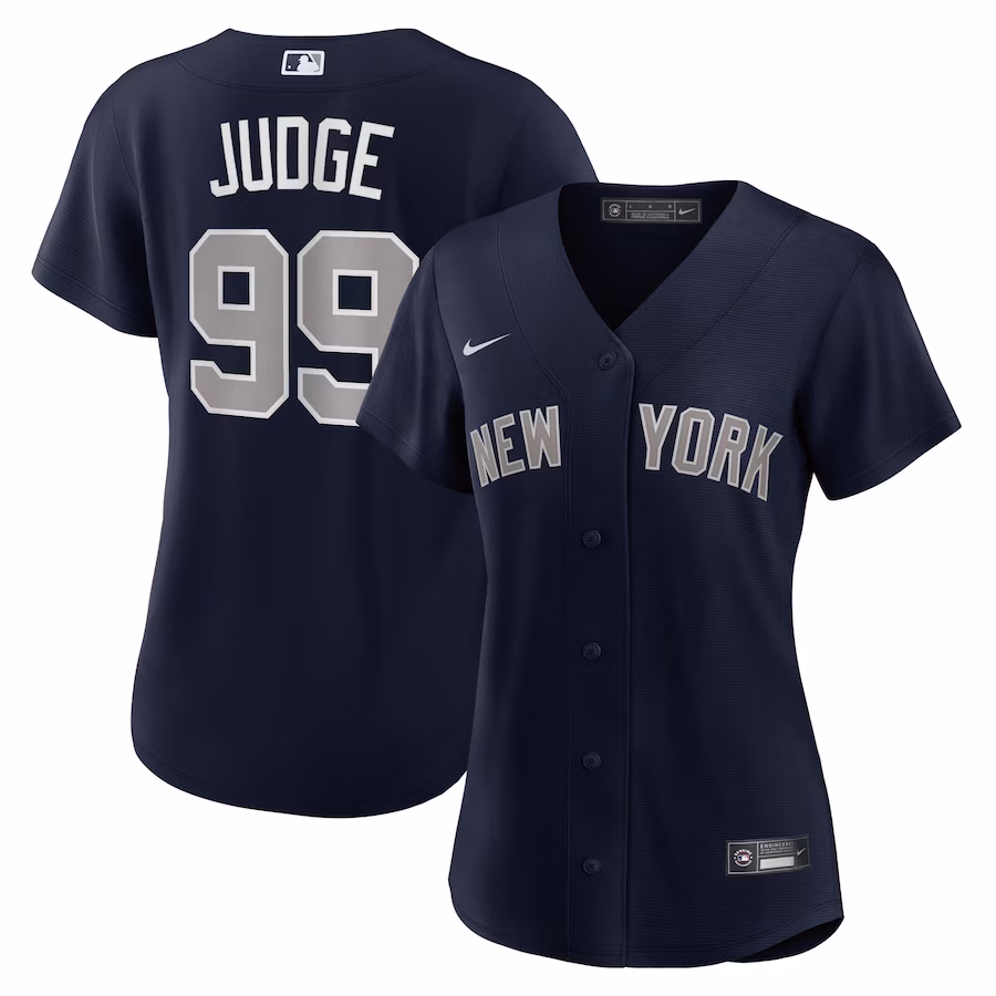 Women's New York Yankees Aaron Judge Nike Navy Alternate Replica Player Jersey - ujerseystore