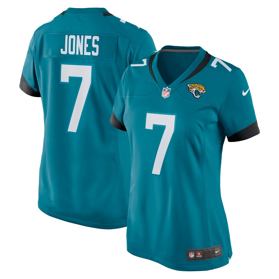 Women's Jacksonville Jaguars Zay Jones Nike Teal Game Jersey - ujerseystore