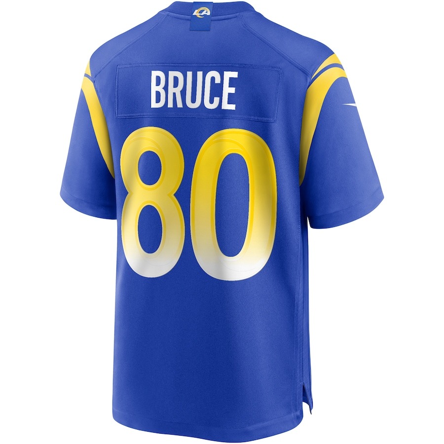 Men's Los Angeles Rams Isaac Bruce Nike Royal Game Retired Player Jersey - ujerseystore