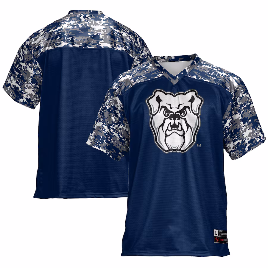 Men's GameDay Greats Navy Butler Bulldogs Football Jersey - ujerseystore