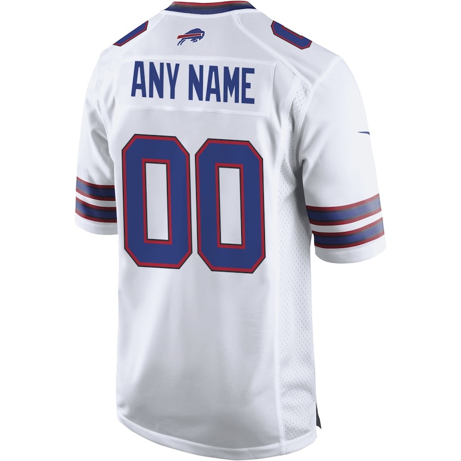 Men's Buffalo Bills Nike White Custom Game Jersey - ujerseystore
