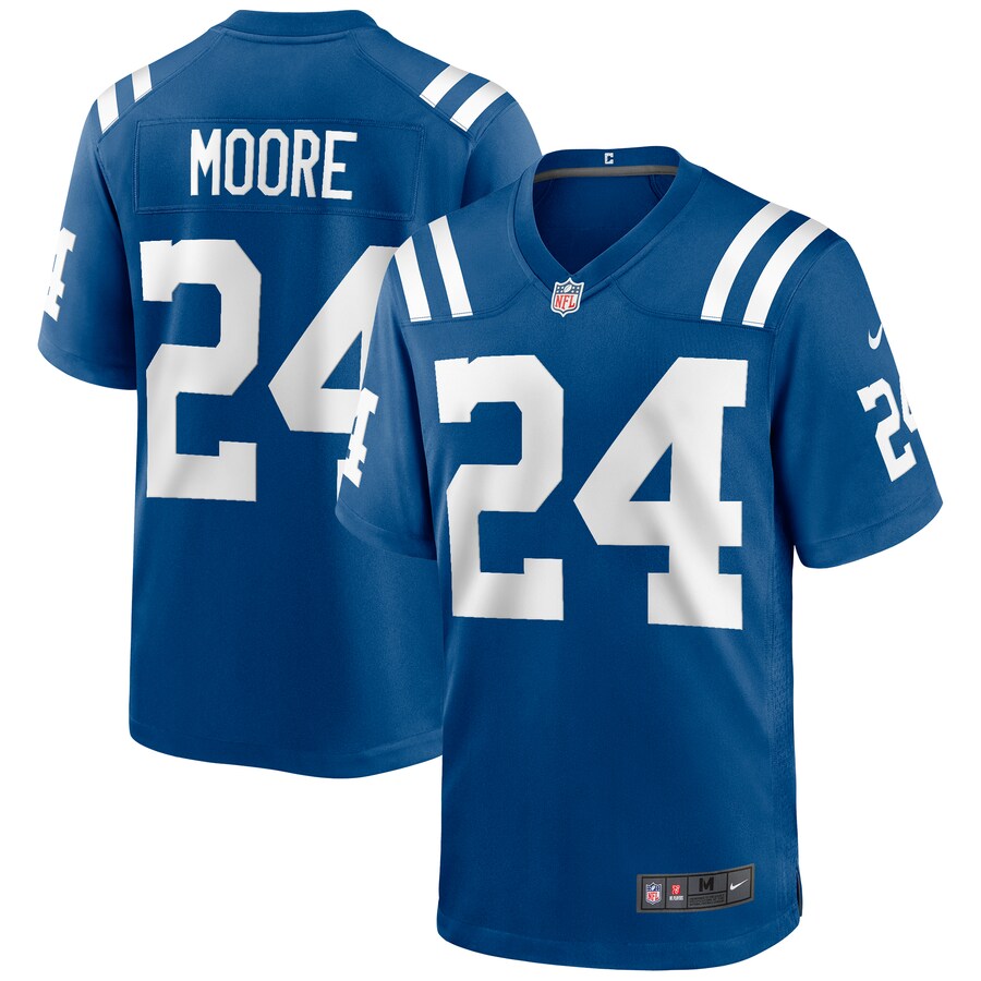 Men's Indianapolis Colts Lenny Moore Nike Royal Game Retired Player Jersey - ujerseystore
