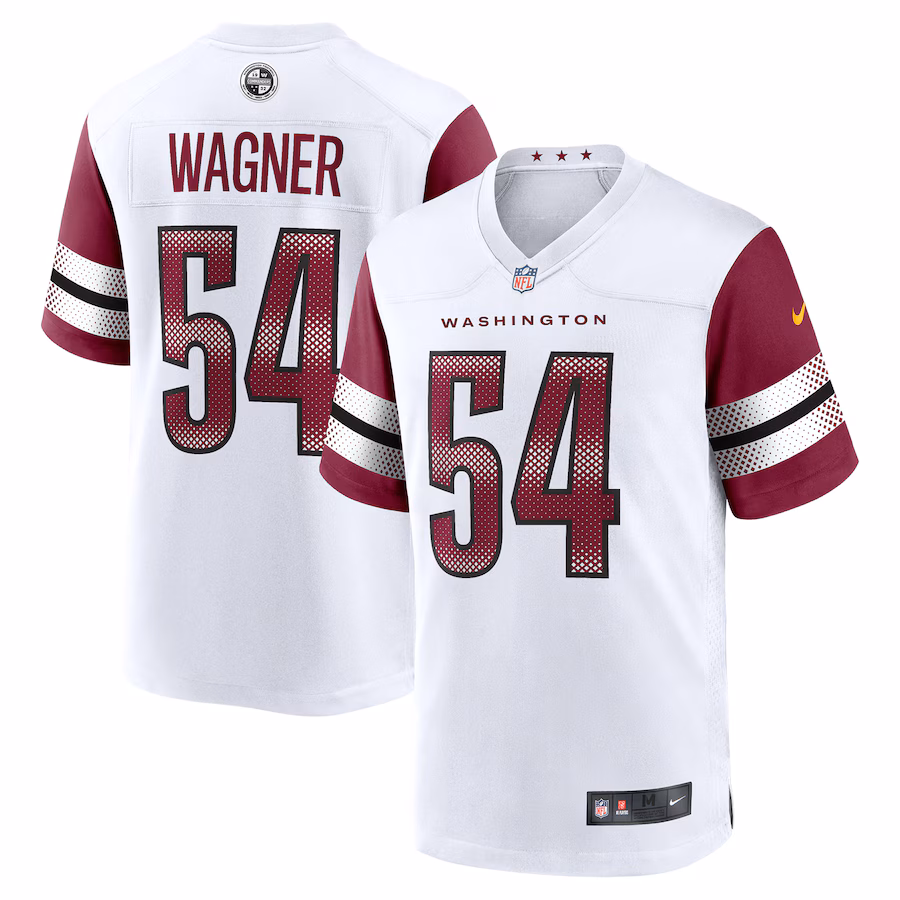 Men's Washington Commanders Bobby Wagner Nike White Game Jersey - ujerseystore