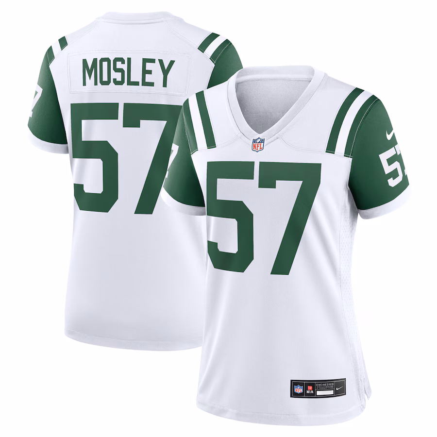 Women's New York Jets C.J. Mosley Nike White Classic Alternate Game Jersey - ujerseystore