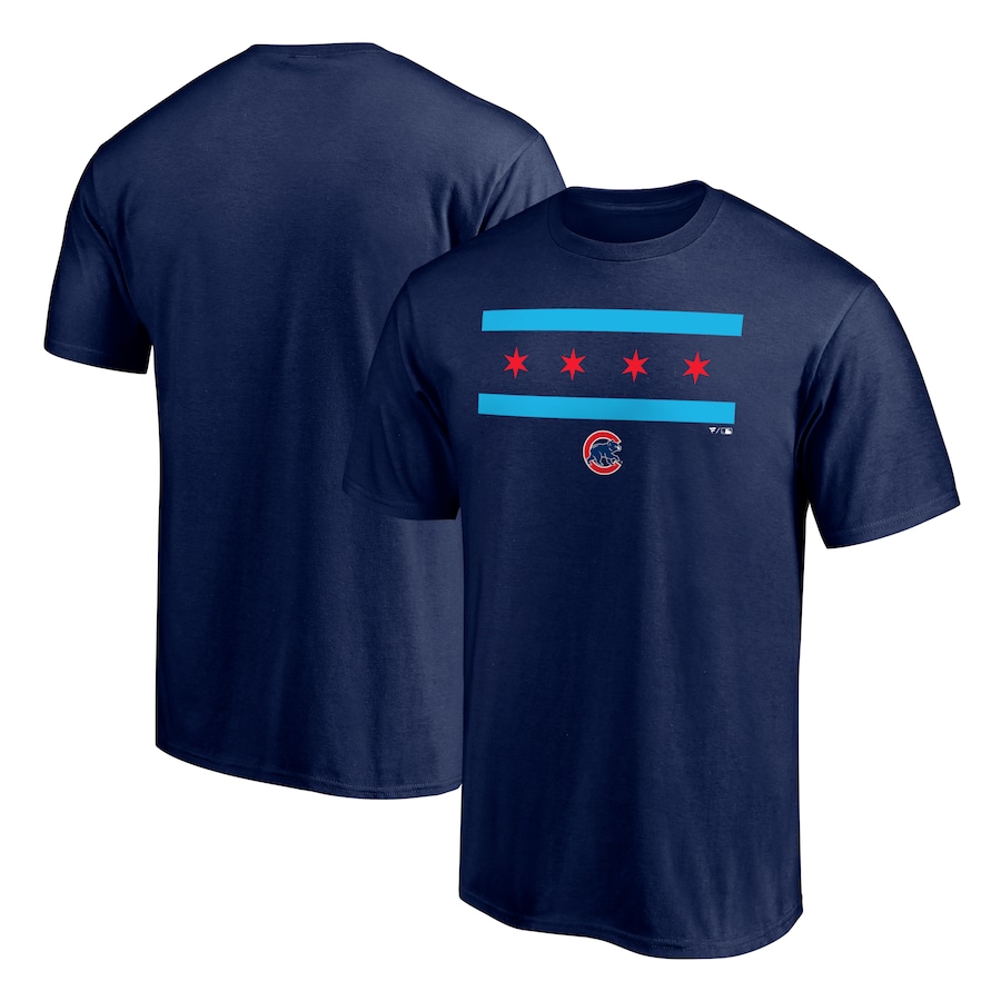 Men's Chicago Cubs Navy Grand Slam Club T-Shirt - ujerseystore