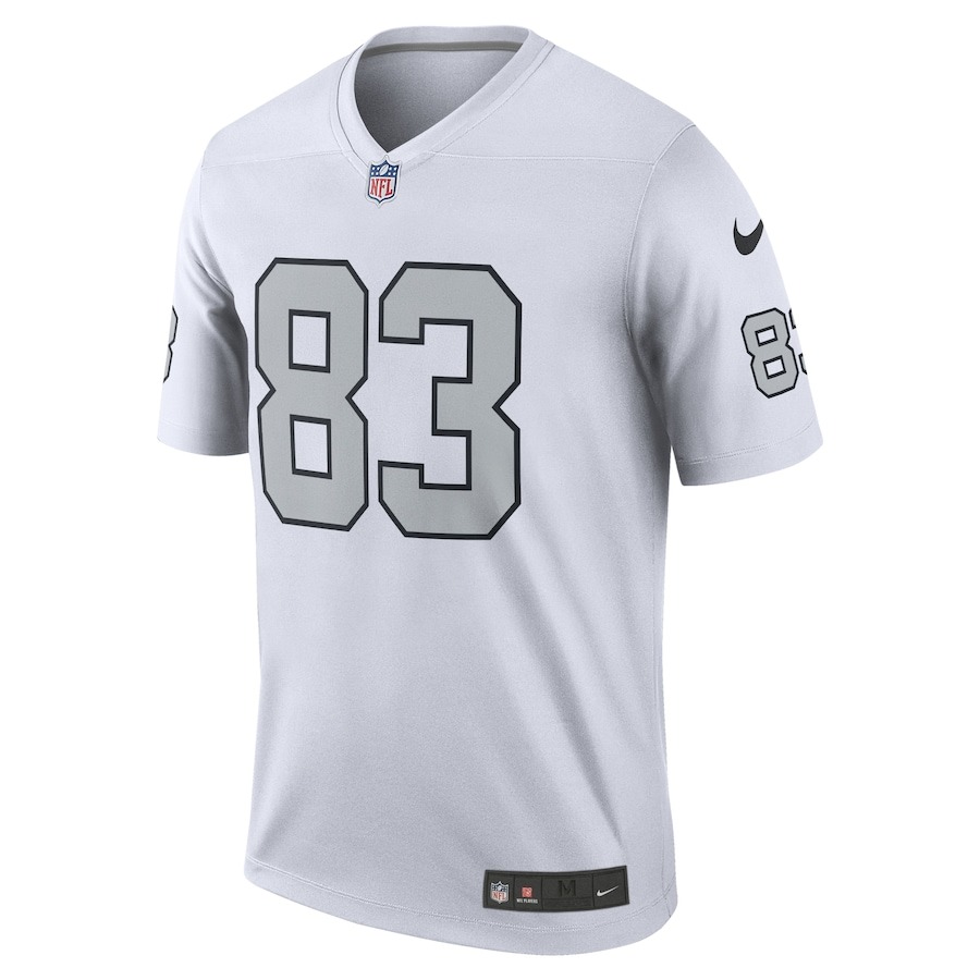 Men's Las Vegas Raiders Darren Waller Nike White Alternate Legend Jersey - ujerseystore