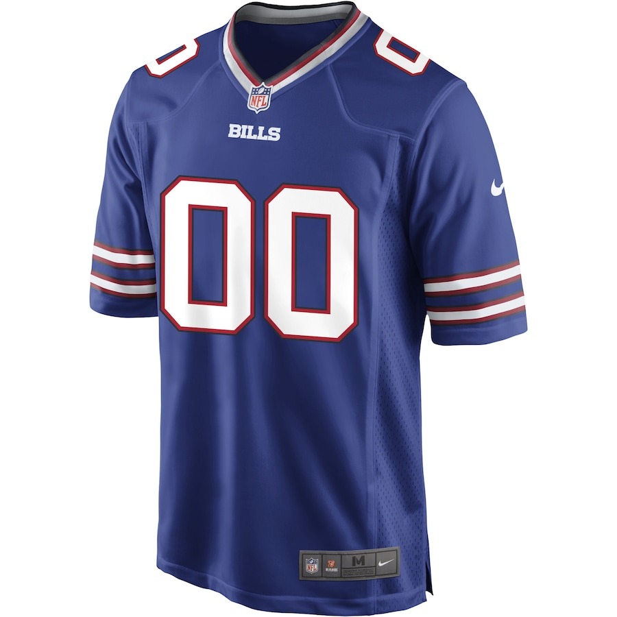 Men's Buffalo Bills Nike Royal Custom Game Jersey - ujerseystore