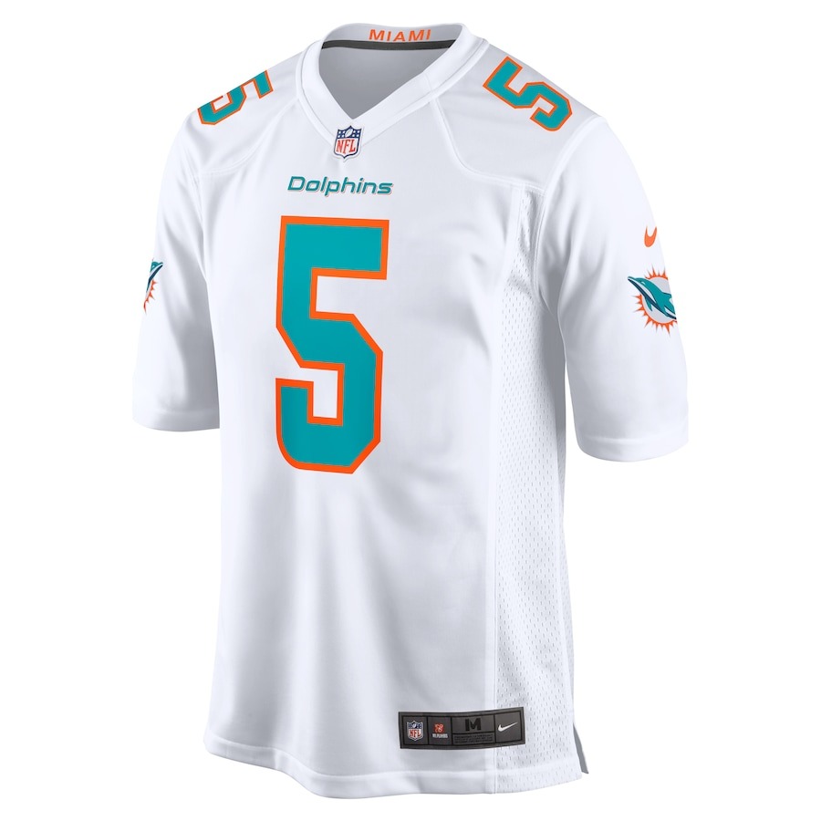 Men's Miami Dolphins Jalen Ramsey Nike White Away Game Jersey - ujerseystore
