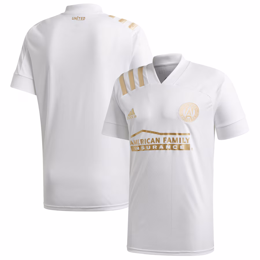 Men's Atlanta United FC adidas White 2020 Kings Replica Jersey - ujerseystore