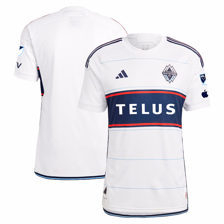 Men's Vancouver Whitecaps FC adidas White 2023 Bloodlines Authentic Jersey - ujerseystore