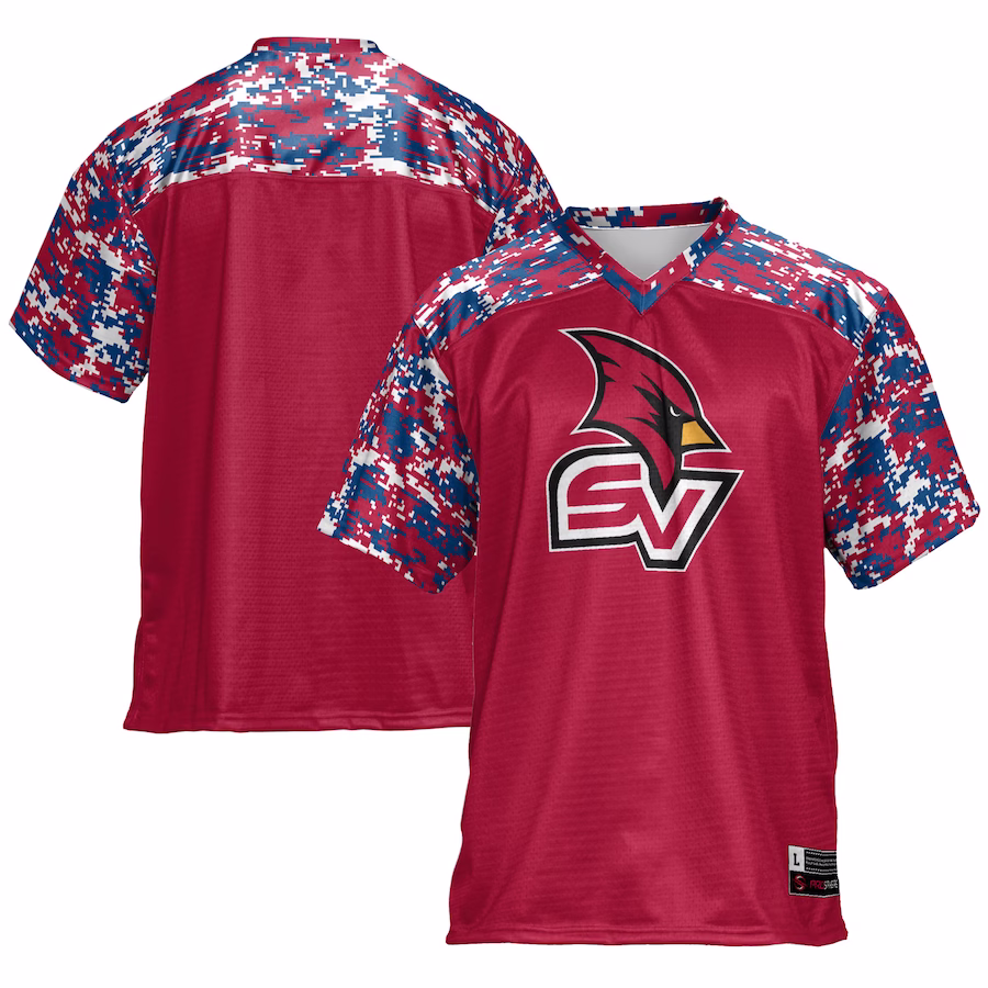 Saginaw Valley State Cardinals GameDay Greats Football Jersey - Red - ujerseystore