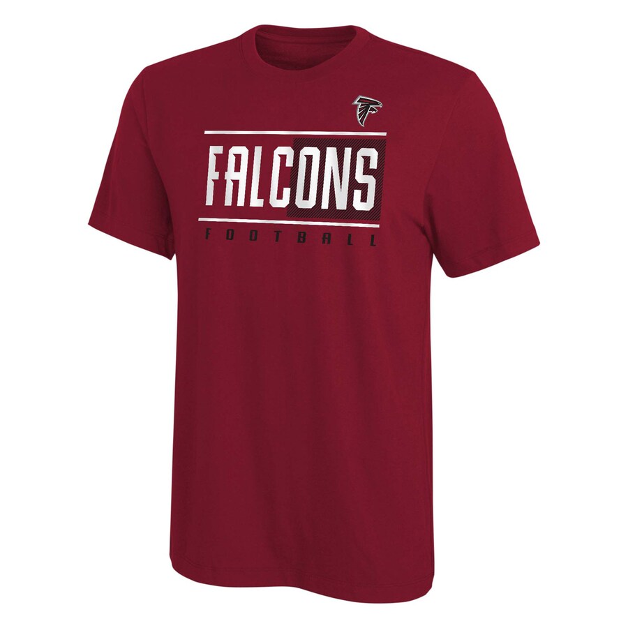 Youth Atlanta Falcons Red Pumped Up T-Shirt - ujerseystore