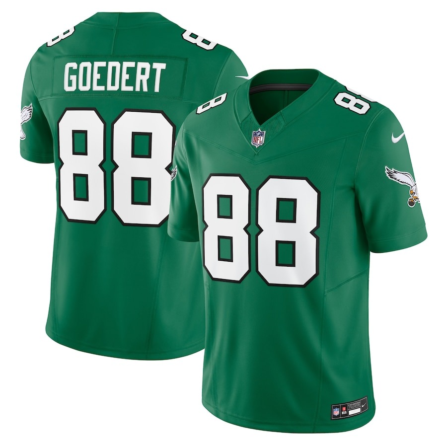 Men's Philadelphia Eagles Dallas Goedert Nike Kelly Green Vapor F.U.S.E. Limited Jersey - ujerseystore