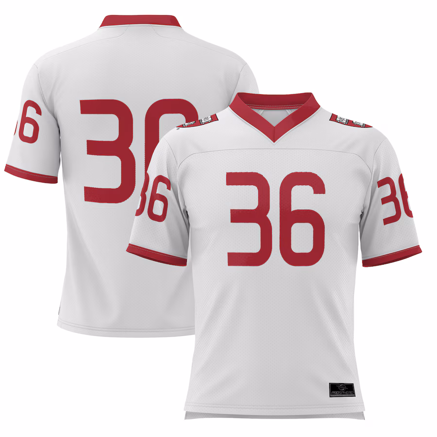 Youth GameDay Greats #36 White Harvard Crimson Football Jersey - ujerseystore