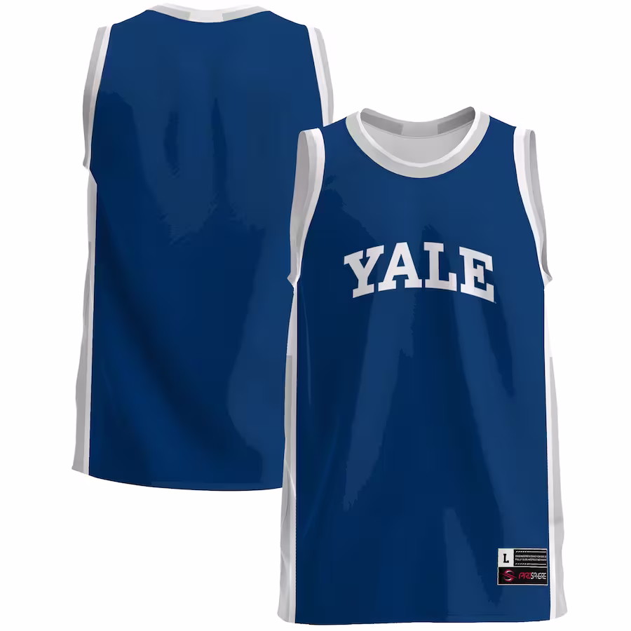 Yale Bulldogs GameDay Greats  Lightweight Basketball Jersey - Blue - ujerseystore