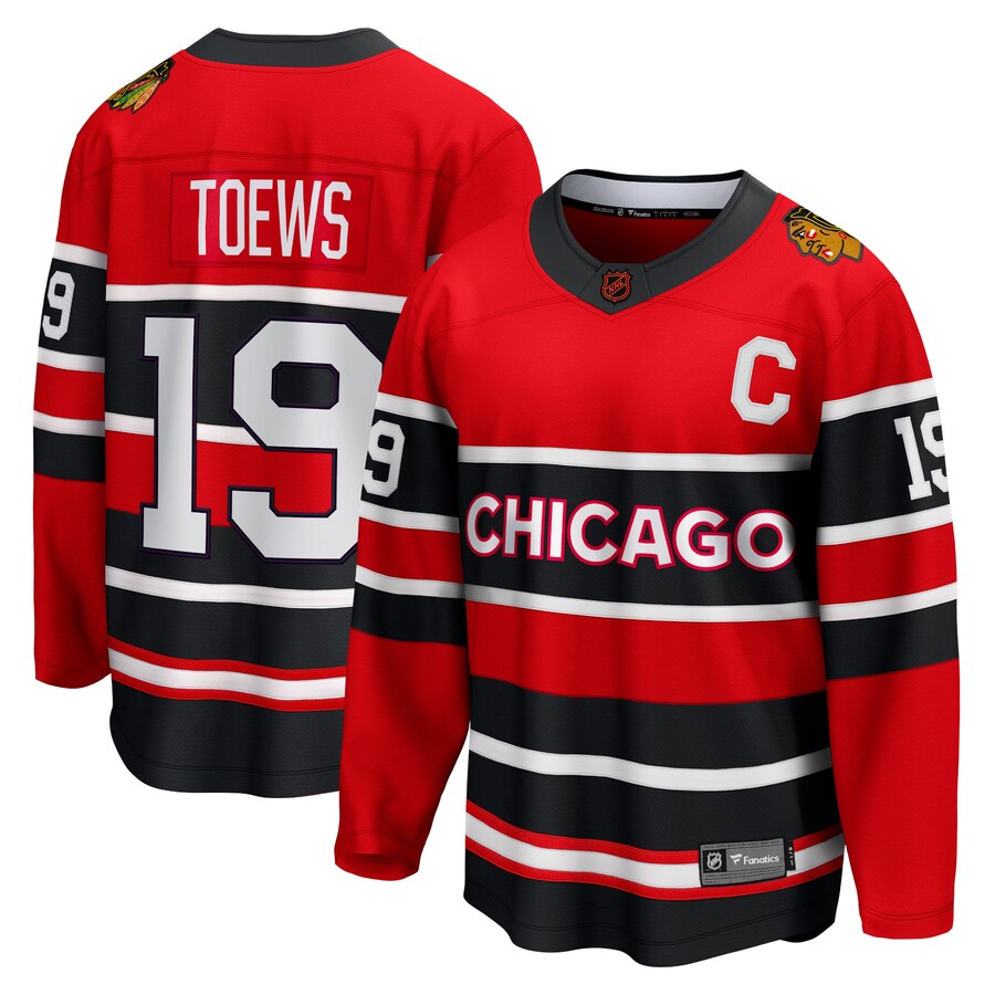 Men's Chicago Blackhawks Jonathan Toews Fanatics Branded Red Special Edition 2.0 Breakaway Player Jersey - ujerseystore