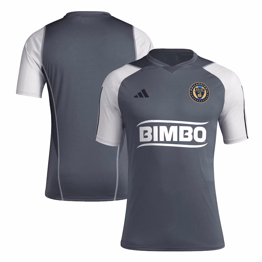 Men's Philadelphia Union adidas Gray 2024 AEROREADY Training Jersey - ujerseystore