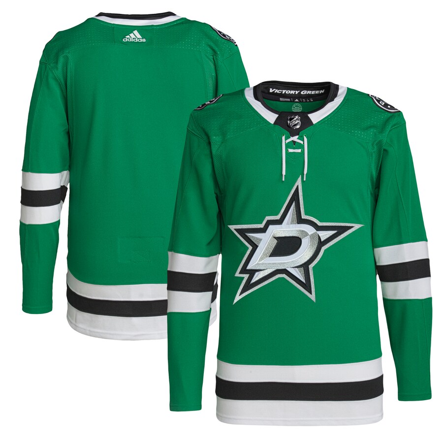 Men's Dallas Stars adidas Green Home Primegreen Authentic Pro Jersey - ujerseystore