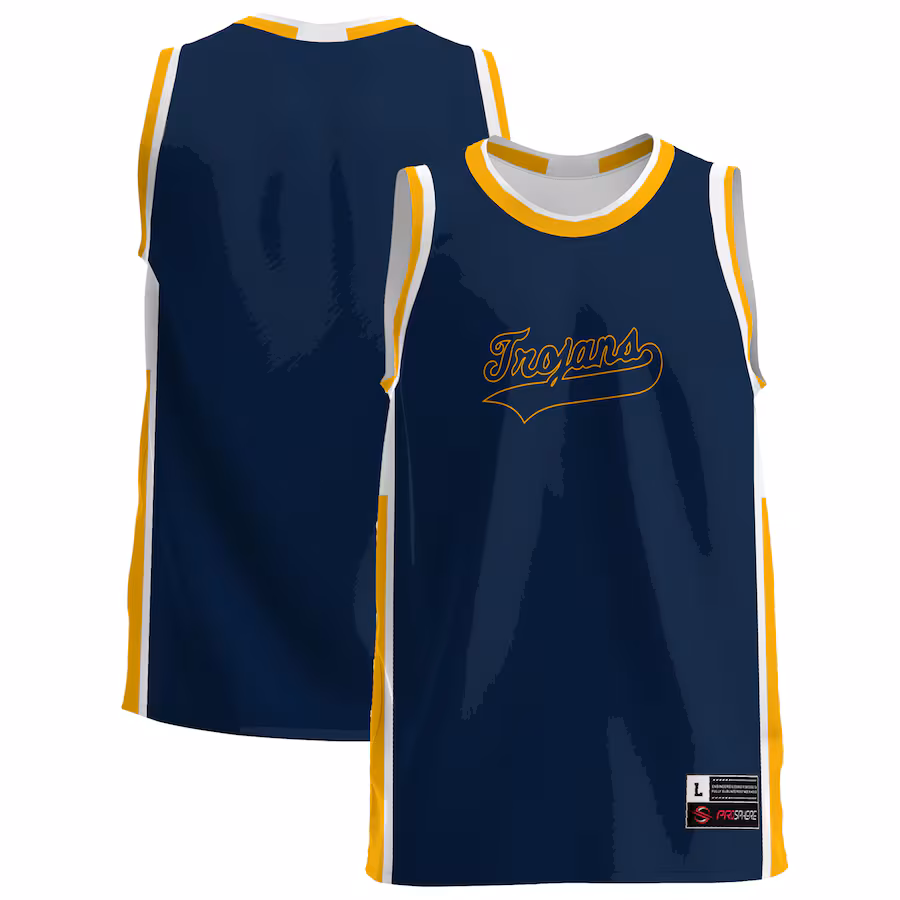 Youth GameDay Greats  Navy Central Alabama Community College Trojans  Lightweight Basketball Jersey - ujerseystore