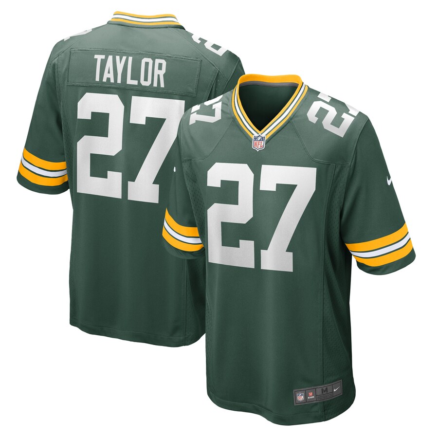 Men's Green Bay Packers Patrick Taylor Nike Green Game Player Jersey - ujerseystore