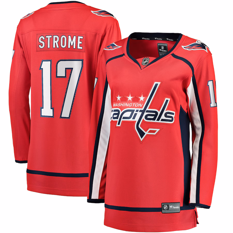 Women's Washington Capitals Dylan Strome Fanatics Red Home Breakaway Player Jersey - ujerseystore