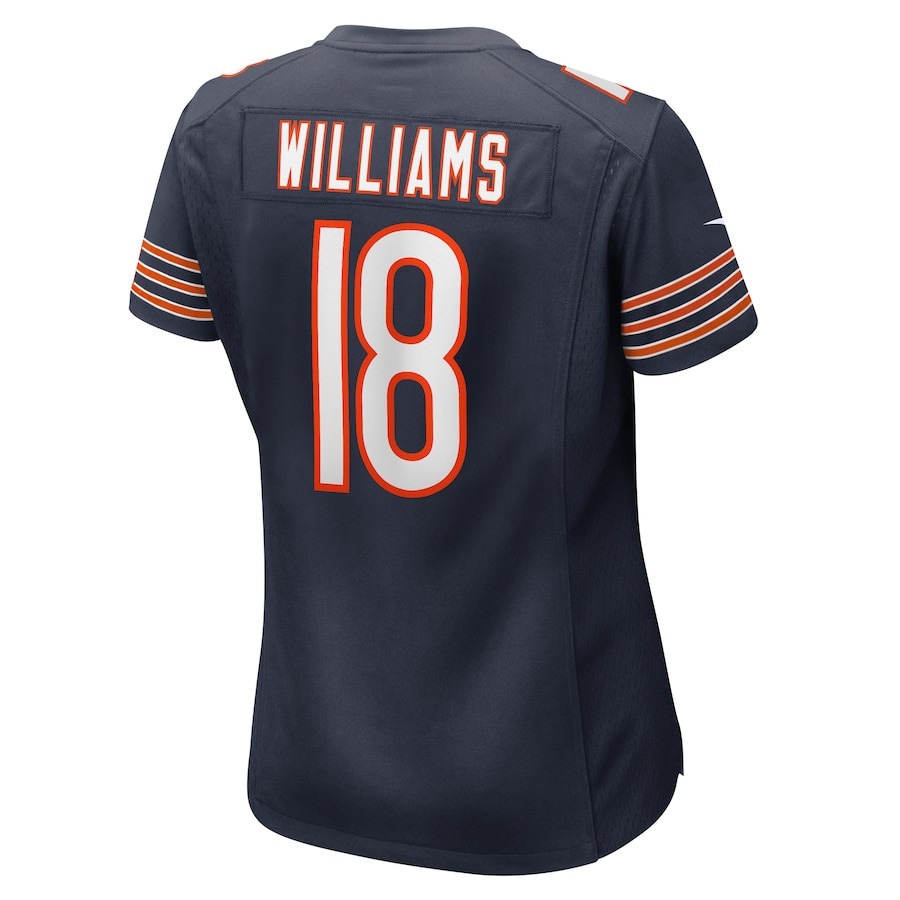 Women's Chicago Bears Caleb Williams Nike Navy 2024 NFL Draft First Round Pick Player Game Jersey - ujerseystore