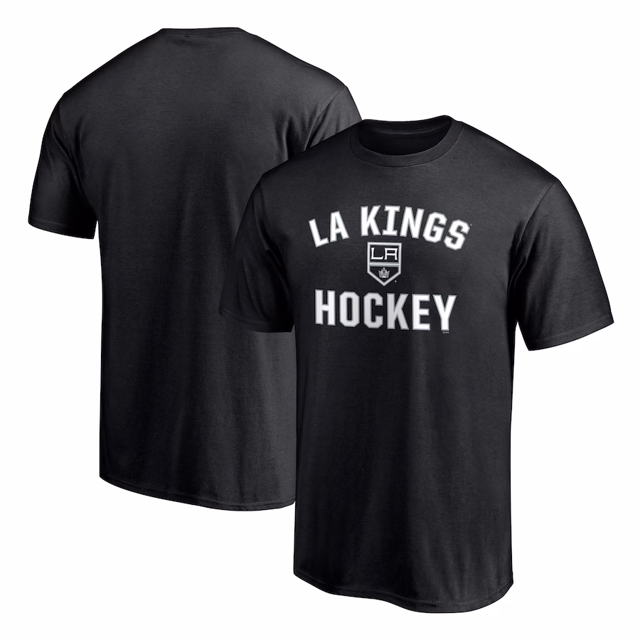 Men's Los Angeles Kings Black Victory Arch T-Shirt - ujerseystore