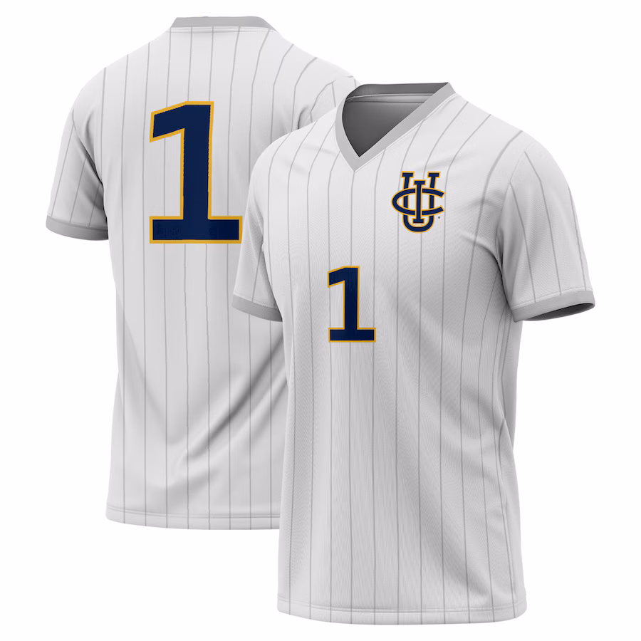 #1 UC Irvine Anteaters GameDay Greats Lightweight Soccer Fashion Jersey - White - ujerseystore