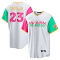 Men's San Diego Padres Fernando Tatis Jr. Nike White City Connect Replica Player Jersey - ujerseystore