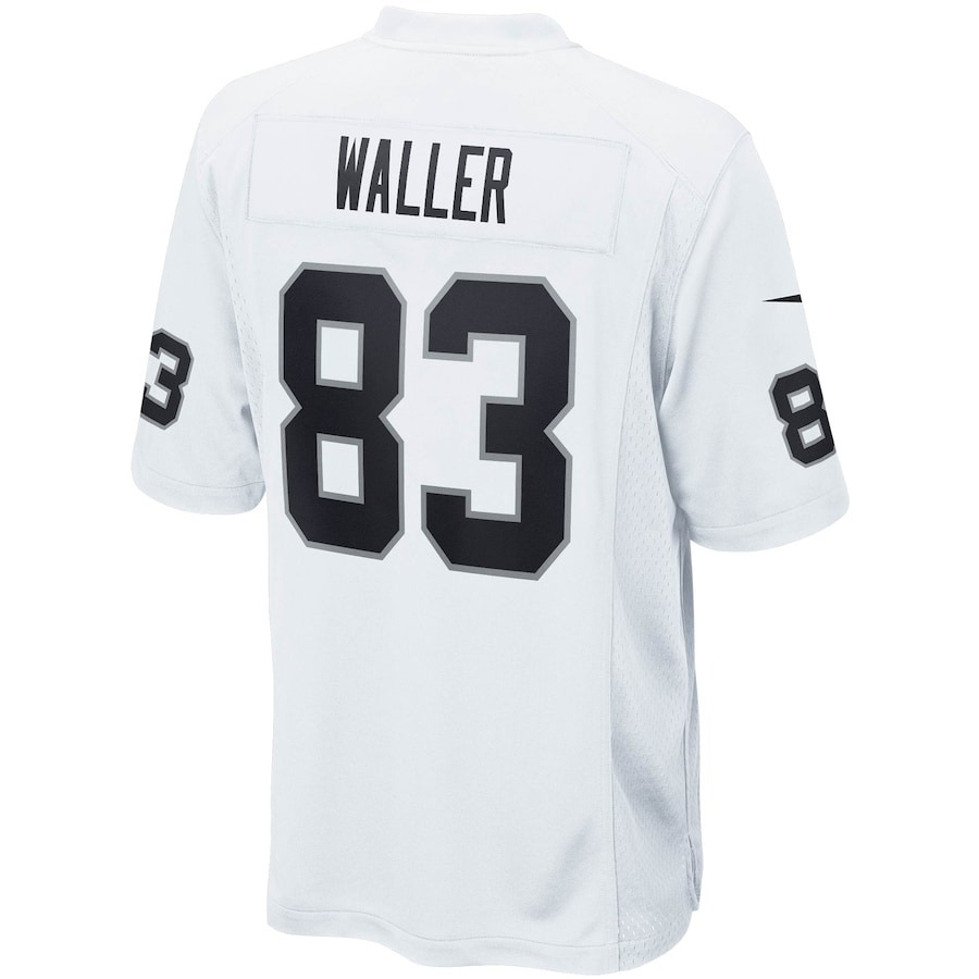 Men's Las Vegas Raiders Darren Waller Nike White Game Jersey - ujerseystore