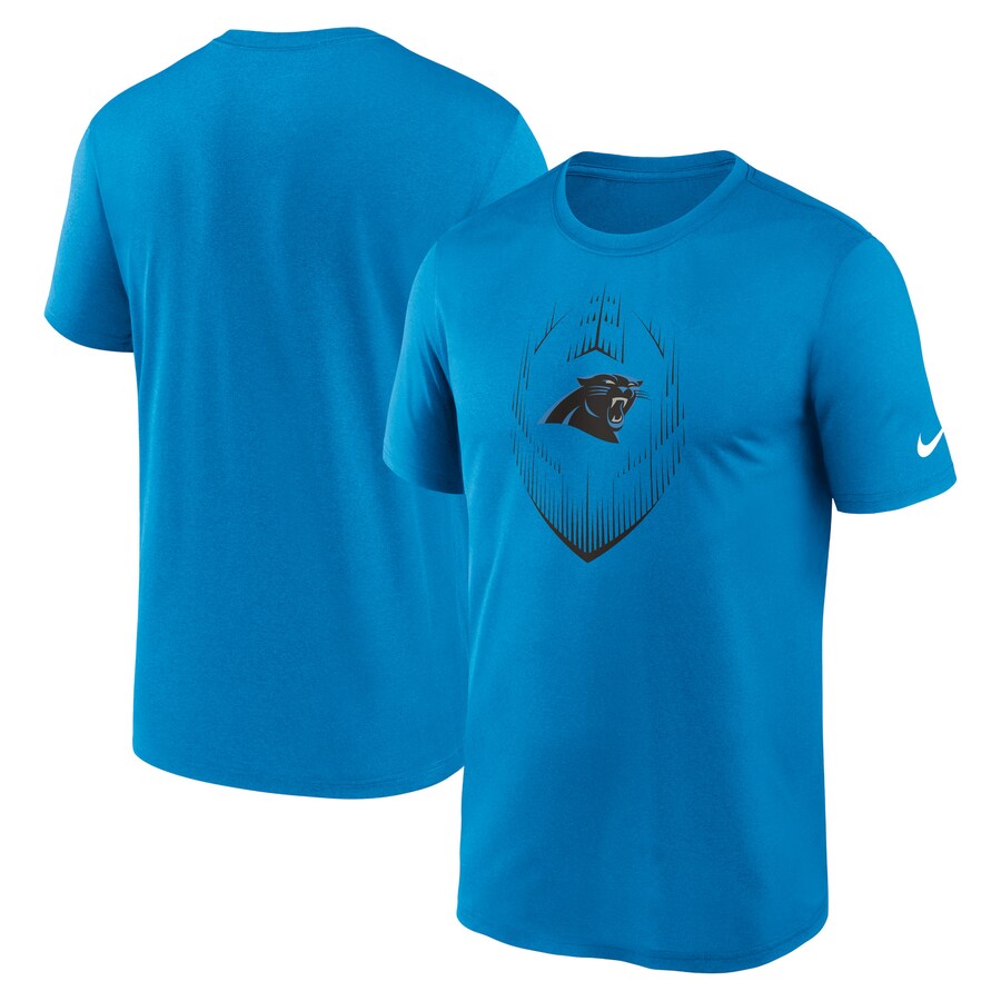 Men's Carolina Panthers Nike Blue Primetime Legend Icon Performance T-Shirt - ujerseystore