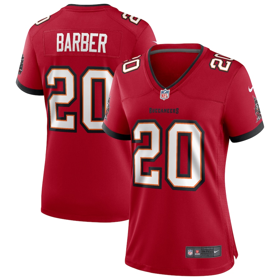 Women's Tampa Bay Buccaneers Ronde Barber Nike Red Game Retired Player Jersey - ujerseystore