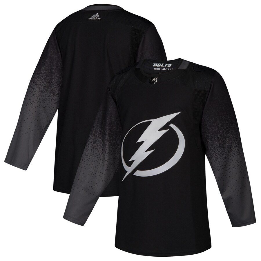 Men's Tampa Bay Lightning adidas Black Alternate Authentic Jersey - ujerseystore