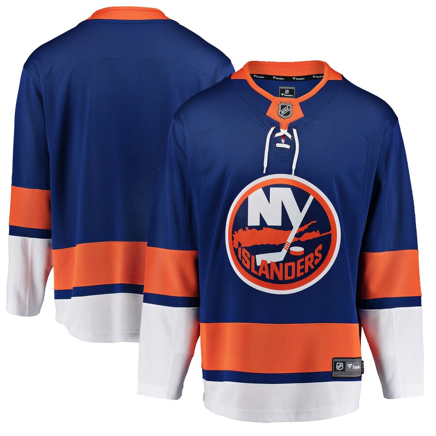 Youth New York Islanders Fanatics Branded Blue Breakaway Home Jersey - ujerseystore