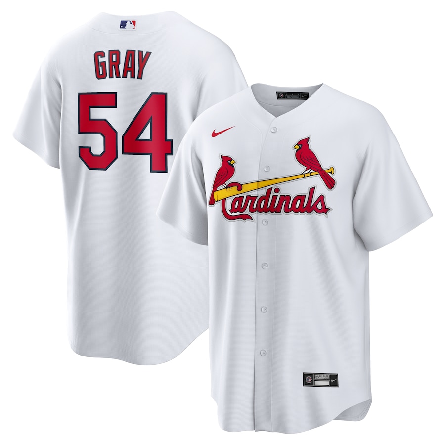 Men's St. Louis Cardinals Sonny Gray Nike White Home Replica Jersey - ujerseystore