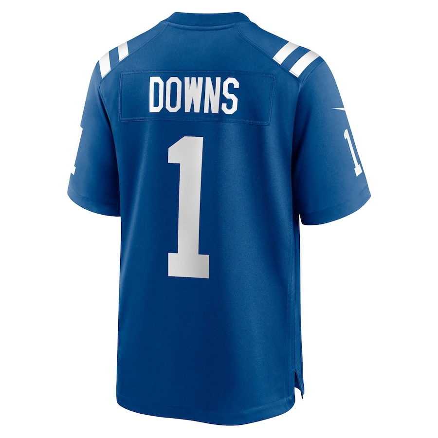 Men's Indianapolis Colts Josh Downs Nike  Royal Team Game Jersey - ujerseystore